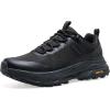 image:imageHUMTTO Mens Waterproof Lightweight Hiking Shoes Non Slip Trekking Trail Sneakers for Walking Comfort Outdoor Camping All TerrainBlack