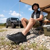 image:imageHUMTTO Mens Amphibious Water Shoes Closed Toe Hiking Sandals NonSlip Quick Dry Outdoor Athletic Shoes for River Trekking BeachBlack