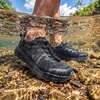 image:imageHUMTTO Mens Amphibious Water Shoes Closed Toe Hiking Sandals NonSlip Quick Dry Outdoor Athletic Shoes for River Trekking BeachBlack