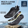 image:imageHUMTTO Mens Amphibious Water Shoes Closed Toe Hiking Sandals NonSlip Quick Dry Outdoor Athletic Shoes for River Trekking BeachBlack