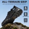 image:imageHUMTTO Mens Amphibious Water Shoes Closed Toe Hiking Sandals NonSlip Quick Dry Outdoor Athletic Shoes for River Trekking BeachBlack
