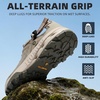 image:imageHUMTTO Mens Amphibious Water Shoes Closed Toe Hiking Sandals NonSlip Quick Dry Outdoor Athletic Shoes for River Trekking BeachTaupe