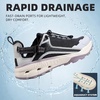 image:imageHUMTTO Womens Amphibious Water Shoes  Closed Toe Hiking Sandals with Adjustable Strap Quick Dry Athletic Aqua Shoes for River WalkingBlackLavender