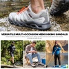 image:imageHUMTTO Mens Non Slip QuickDrying Water Shoes Stream TrekkingBeigeTea Grey