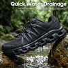 image:imageHUMTTO Mens Non Slip QuickDrying Water Shoes Stream TrekkingBlack